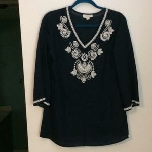 Navy tunic